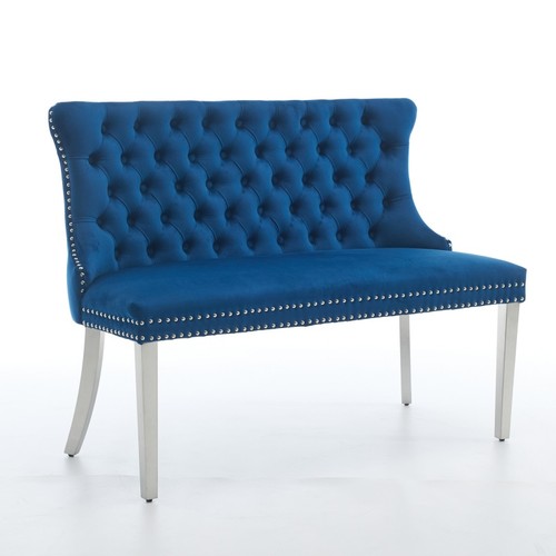 Velvet double dining loveseat - dining,