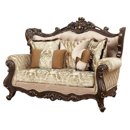 Acme shalisa fabric tufted - shalisa,